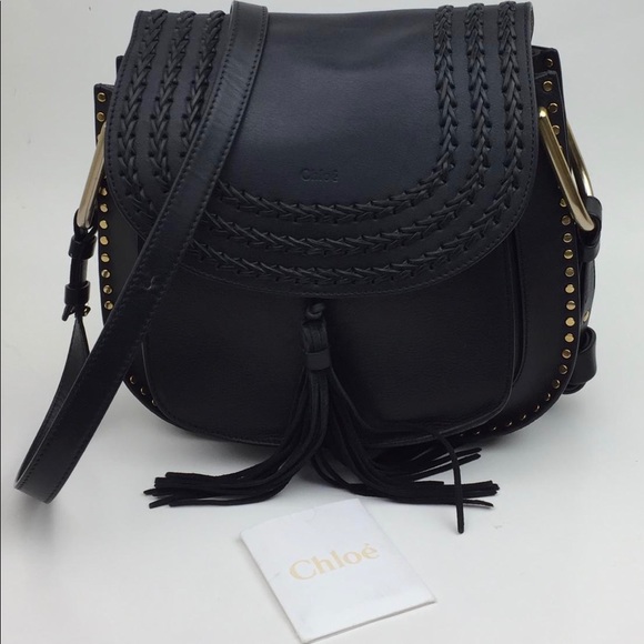 CHLOÉ Medium Hudson' Tassel Leather Shoulder Bag